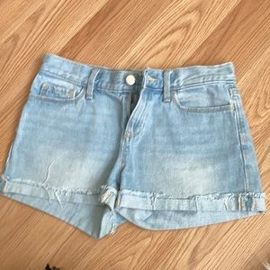 denim shorts